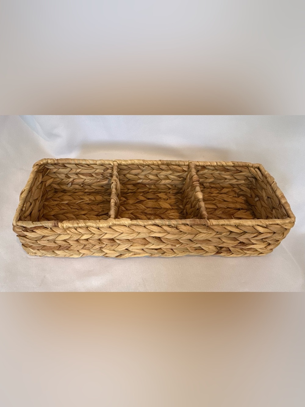 Natural Woven Storage Tray - Home Accents